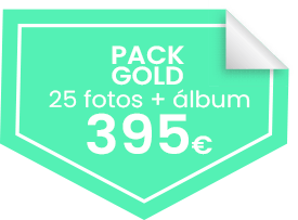 Pack Gold 25 fotografías + álbum